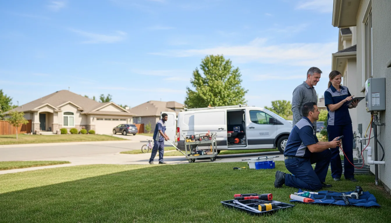 Tankless water heater service in Green Road, KY